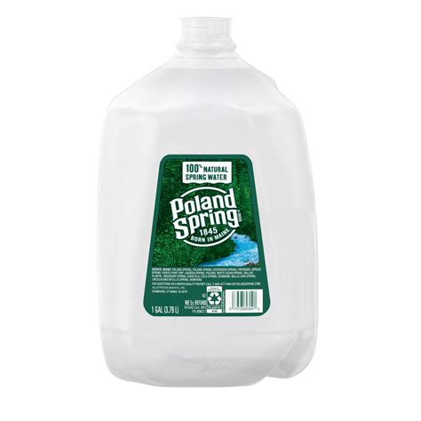 poland springs gallon water